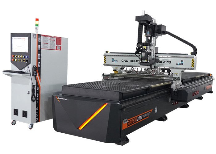 雙工位直排換刀開(kāi)料機(jī)B13